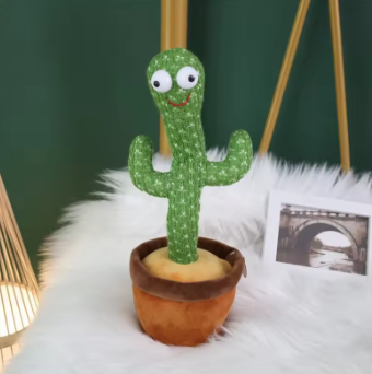 Cactus Musical Interactif – Il danse, chante et répète tout !