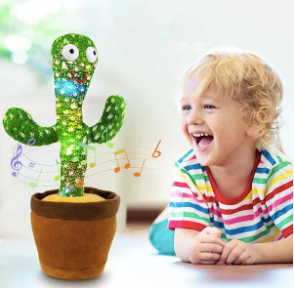 Cactus Musical Interactif – Il danse, chante et répète tout !